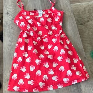 Disney Red and Cream Minnie Mouse Dress